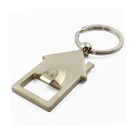 wholesale house shape metal keychains|custom keychains bulk.